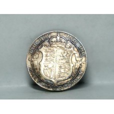 GREAT BRITAIN UK 1907 . HALF 1/2 CROWN . KING EDWARD VII